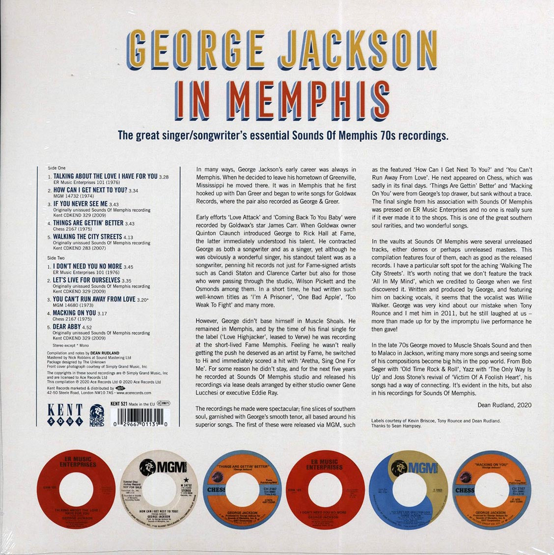 George Jackson - In Memphis