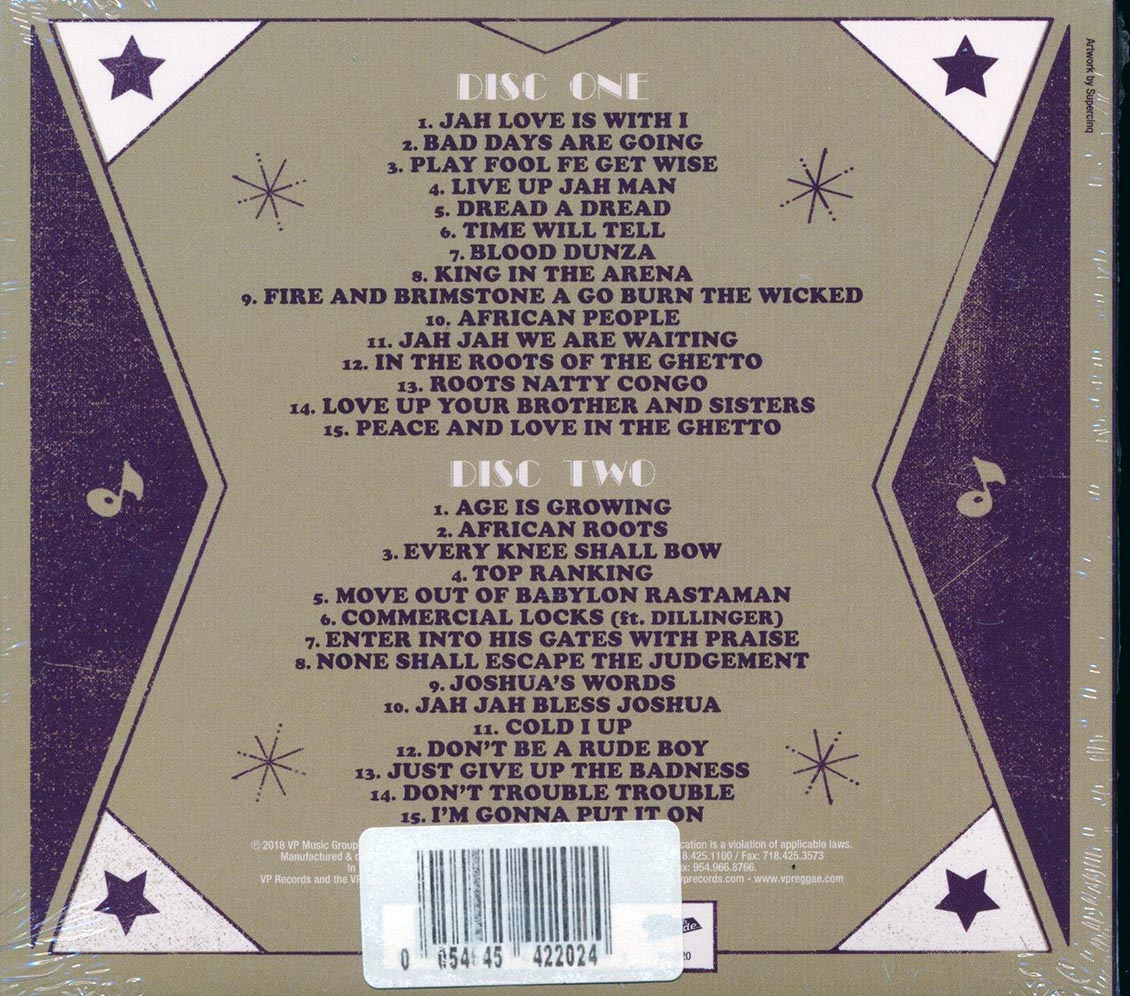 Johnny Clarke - Creation Rebel (30 tracks) (2xCD) (incl. 12-page booklet) (deluxe 3-fold digipak)