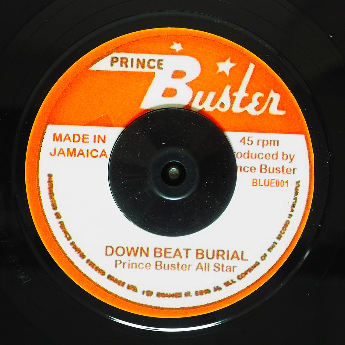Prince Buster All Stars - Down Beat Burial  /  Prince Buster All Stars - Super Charge