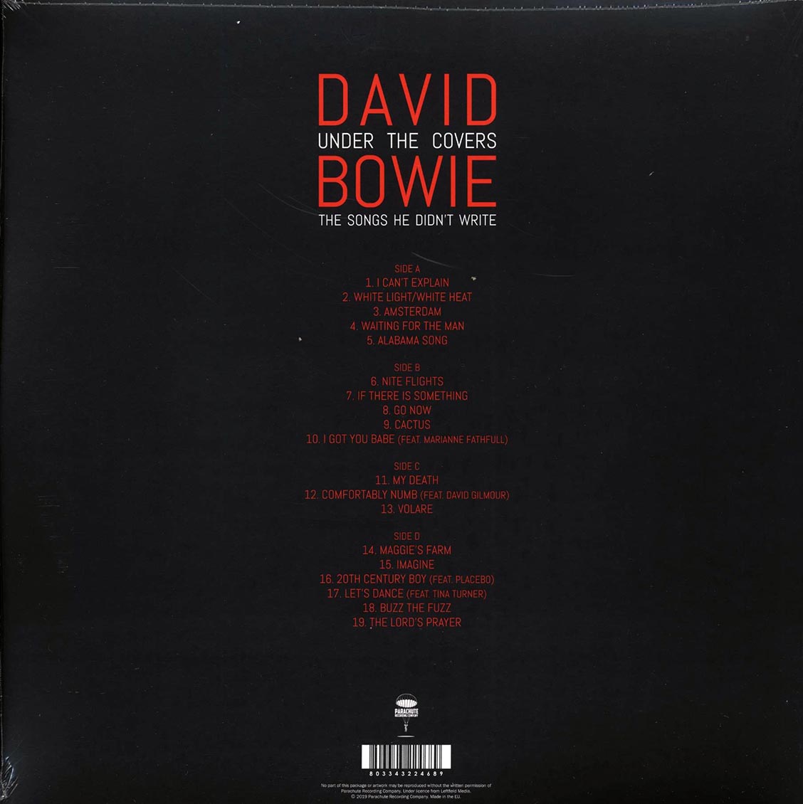 David Bowie - Under The Covers: The Songs He Didn't Write (2xLP)
