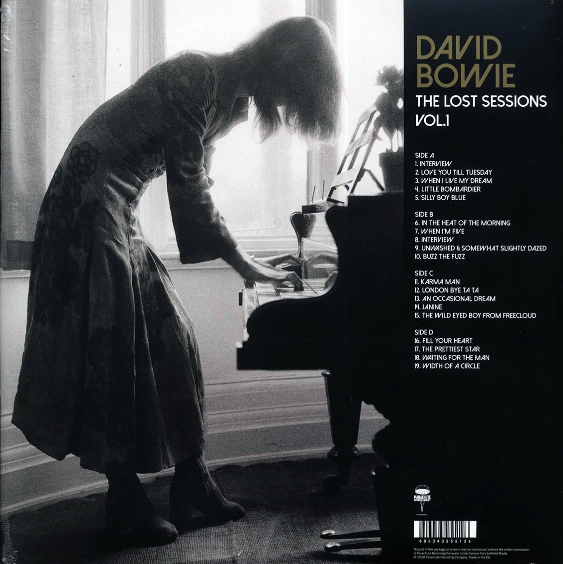 David Bowie - The Lost Sessions Volume 1 (2xLP) (clear vinyl)