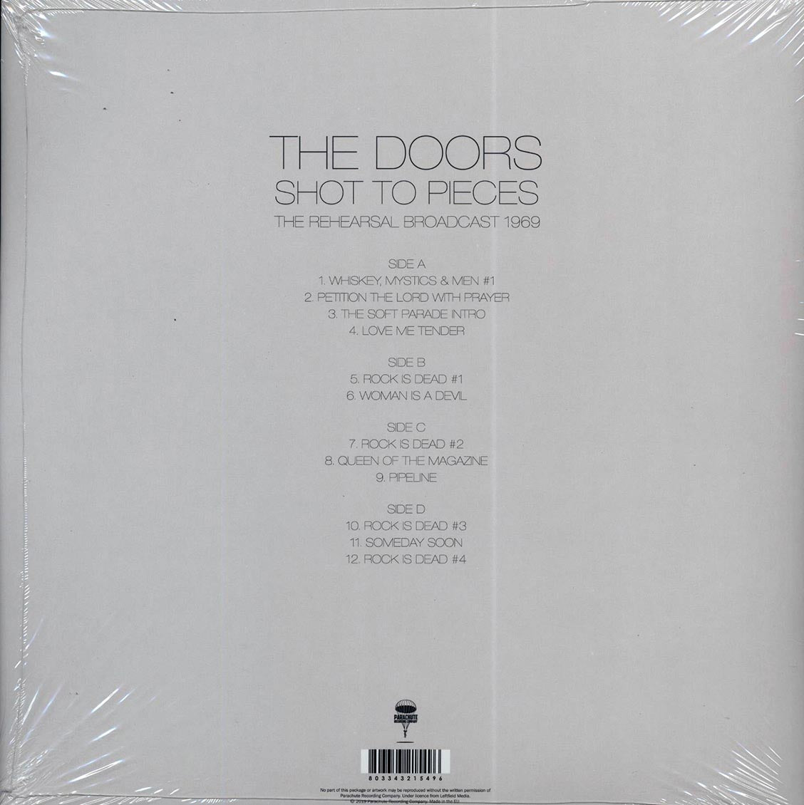 The Doors - Shot To Pieces: The Rehearsal Broadcast 1969 (2xLP)