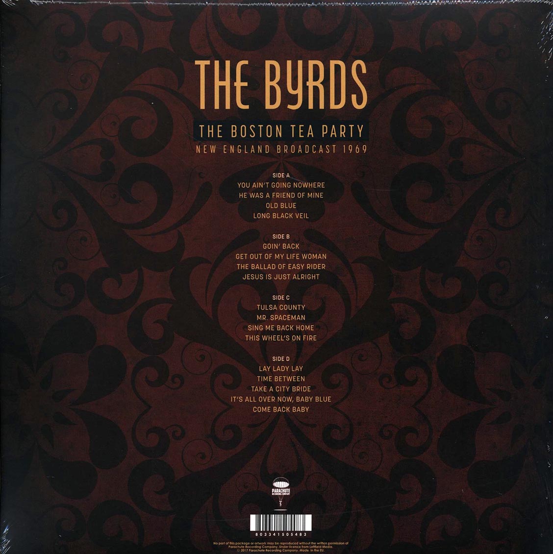 The Byrds - The Boston Tea Party: New England Broadcast 1969 (2xLP)