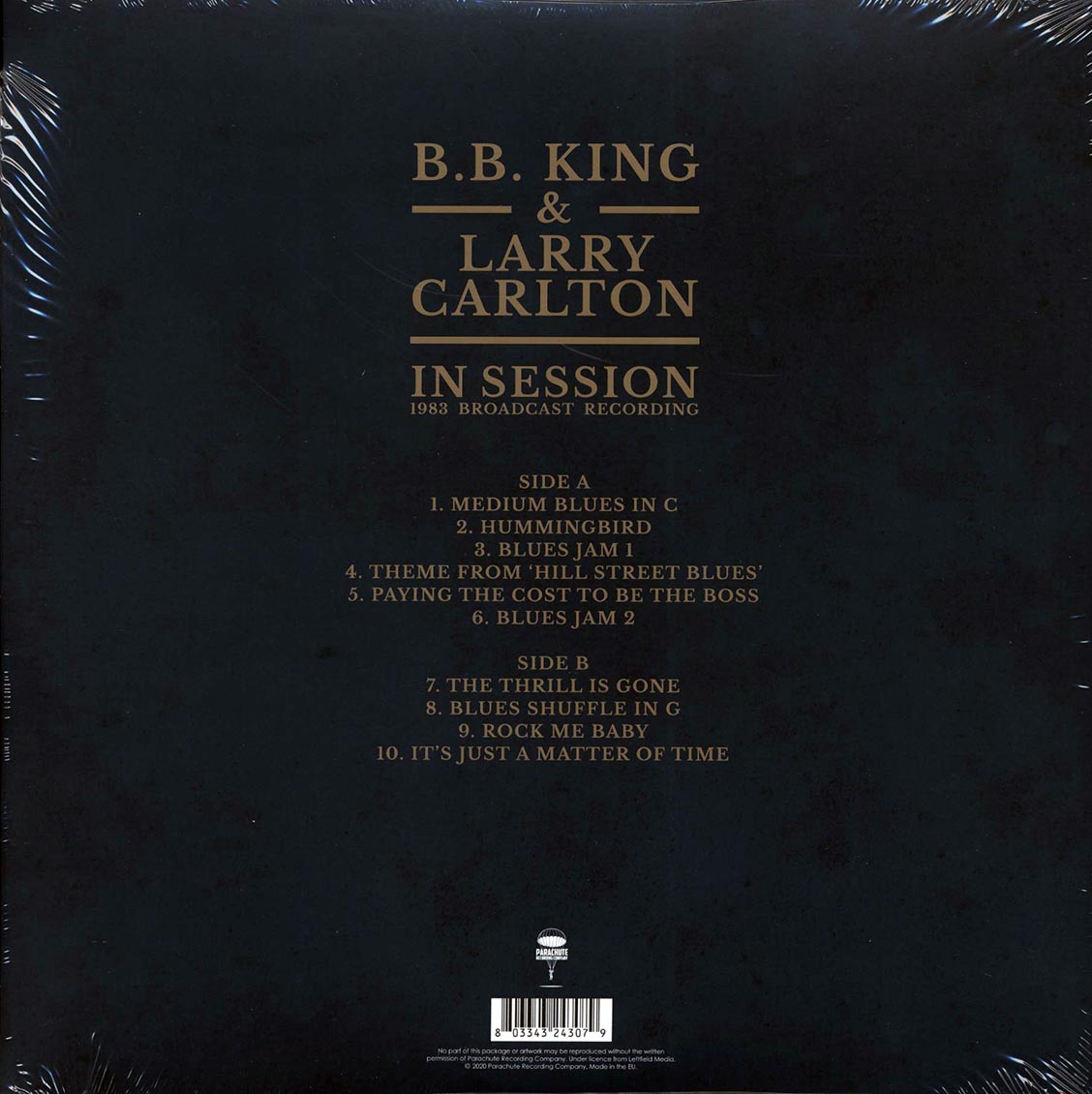 BB King, Larry Carlton - In Session: 1983 Broadcast Recording