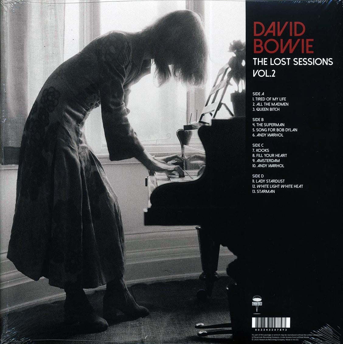 David Bowie - The Lost Sessions Volume 2 (ltd. ed.) (2xLP) (red vinyl)