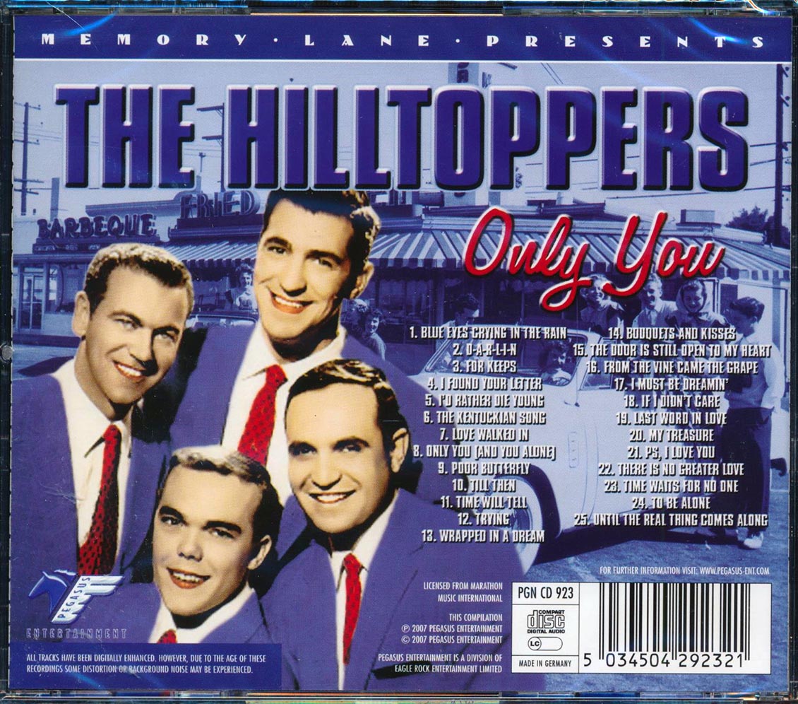 The Hilltoppers - Only You (25 tracks)