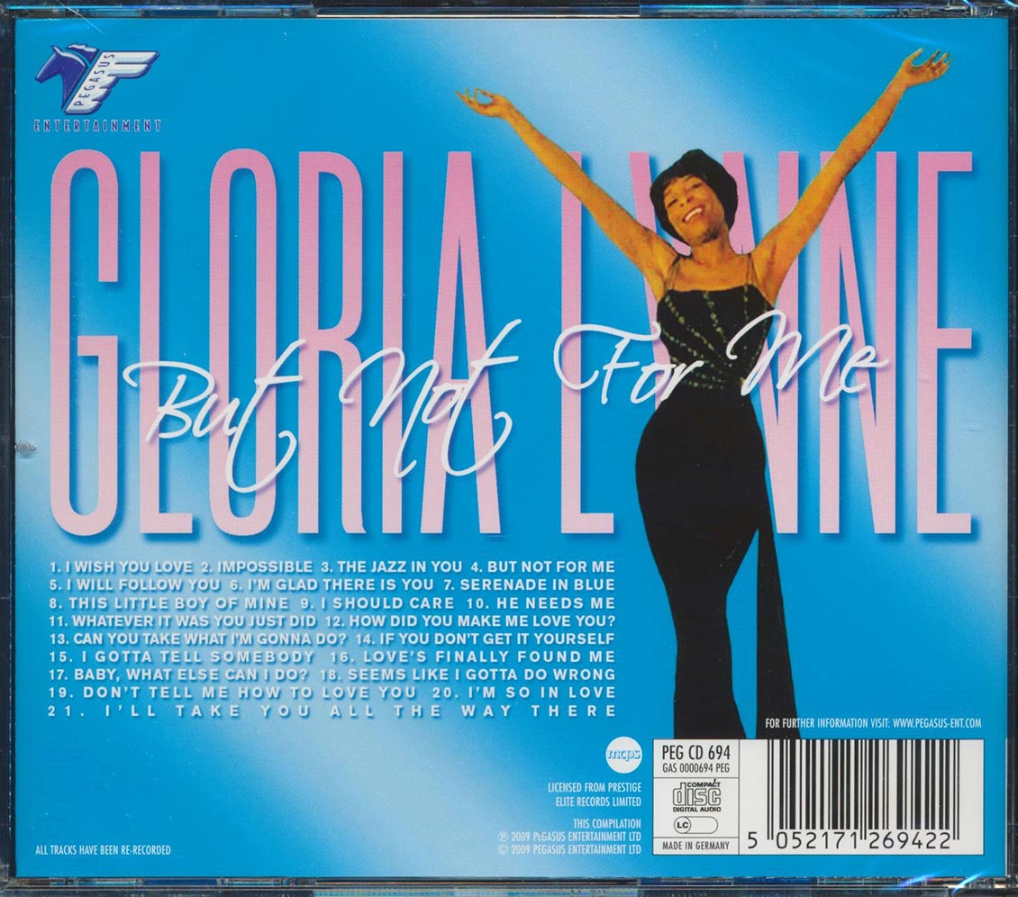 Gloria Lynne - But Not For Me (21 tracks)