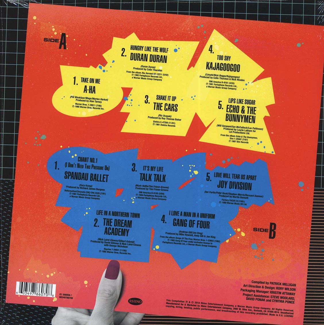 The Cars, A-Ha, Duran Duran, Joy Division, Talk Talk, Etc. - New Wave Hits (pink vinyl)
