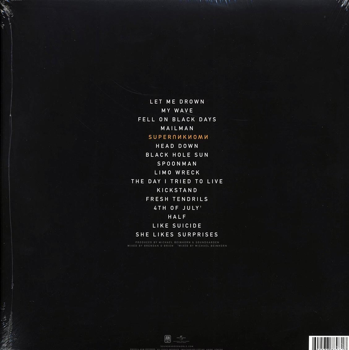 Soundgarden - Superunknown (20th Anniv. Ed.) (2xLP)