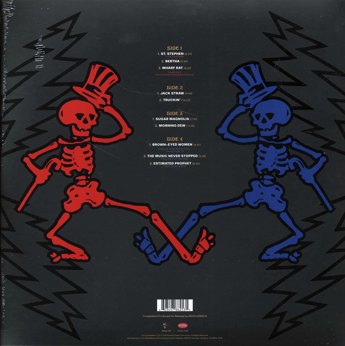 Grateful Dead - Best Of The Grateful Dead Live: Volume 1 (2xLP) (180g)