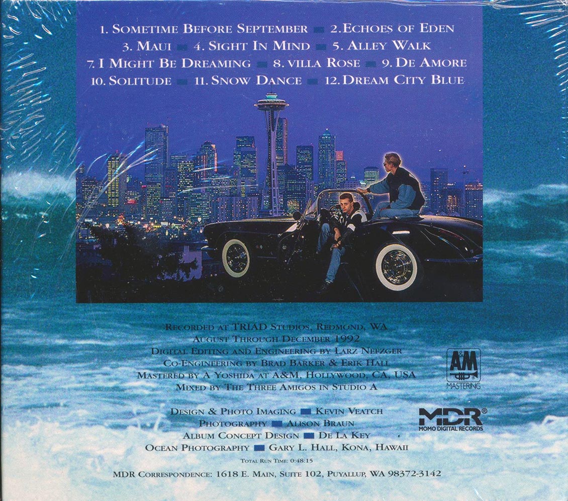 De La Key - Dream City Blue (deluxe 3-fold digipak)