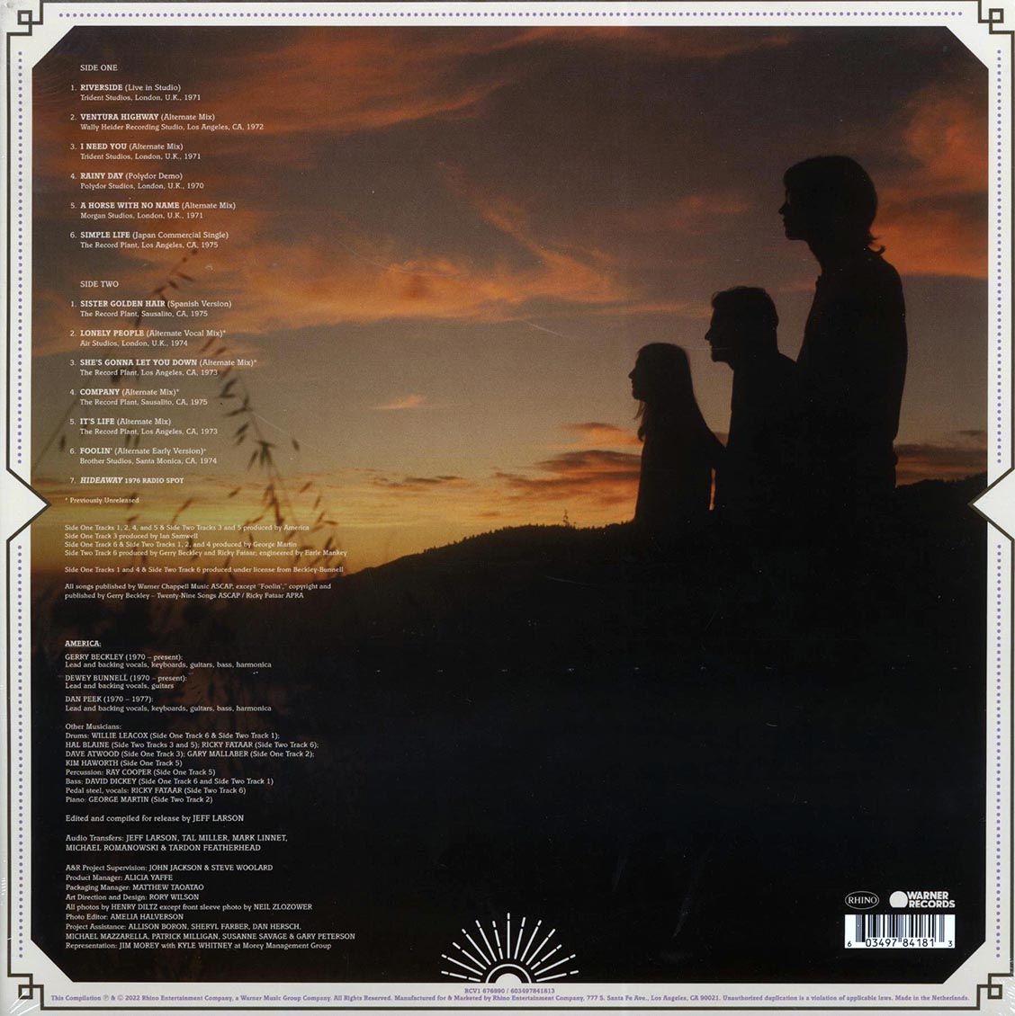 America - Alternates & Rarities (RSD 2022) (ltd. ed.) (green vinyl)