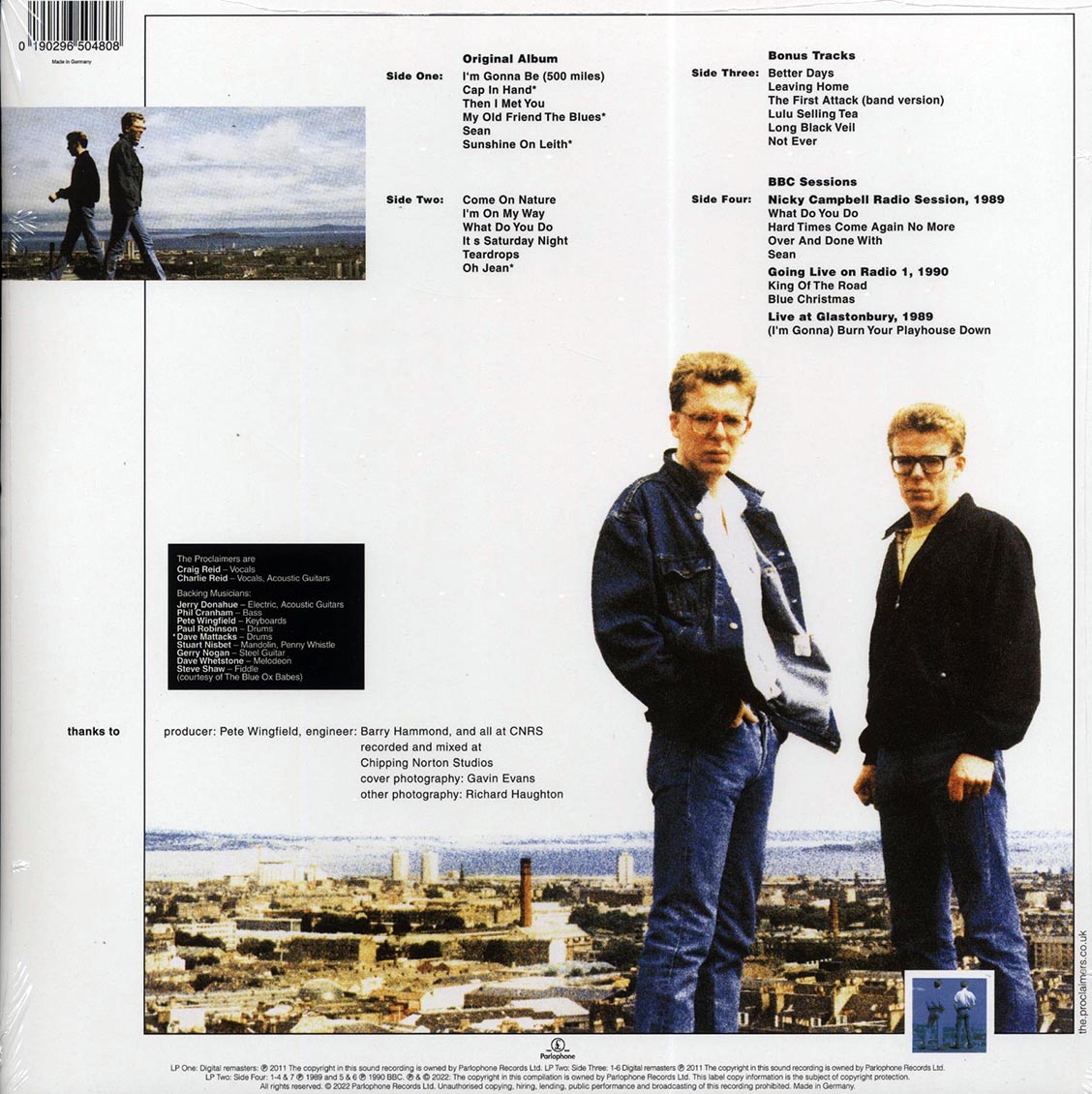 The Proclaimers - Sunshine On Leith (RSD 2022) (ltd. ed.) (2xLP) (marbled colored vinyl) (remastered)