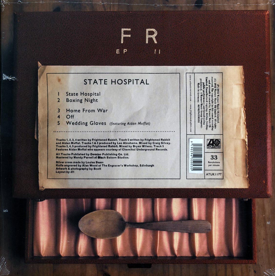 Frightened Rabbit - State Hospital (RSD 2022) (ltd. ed.) (silver vinyl)