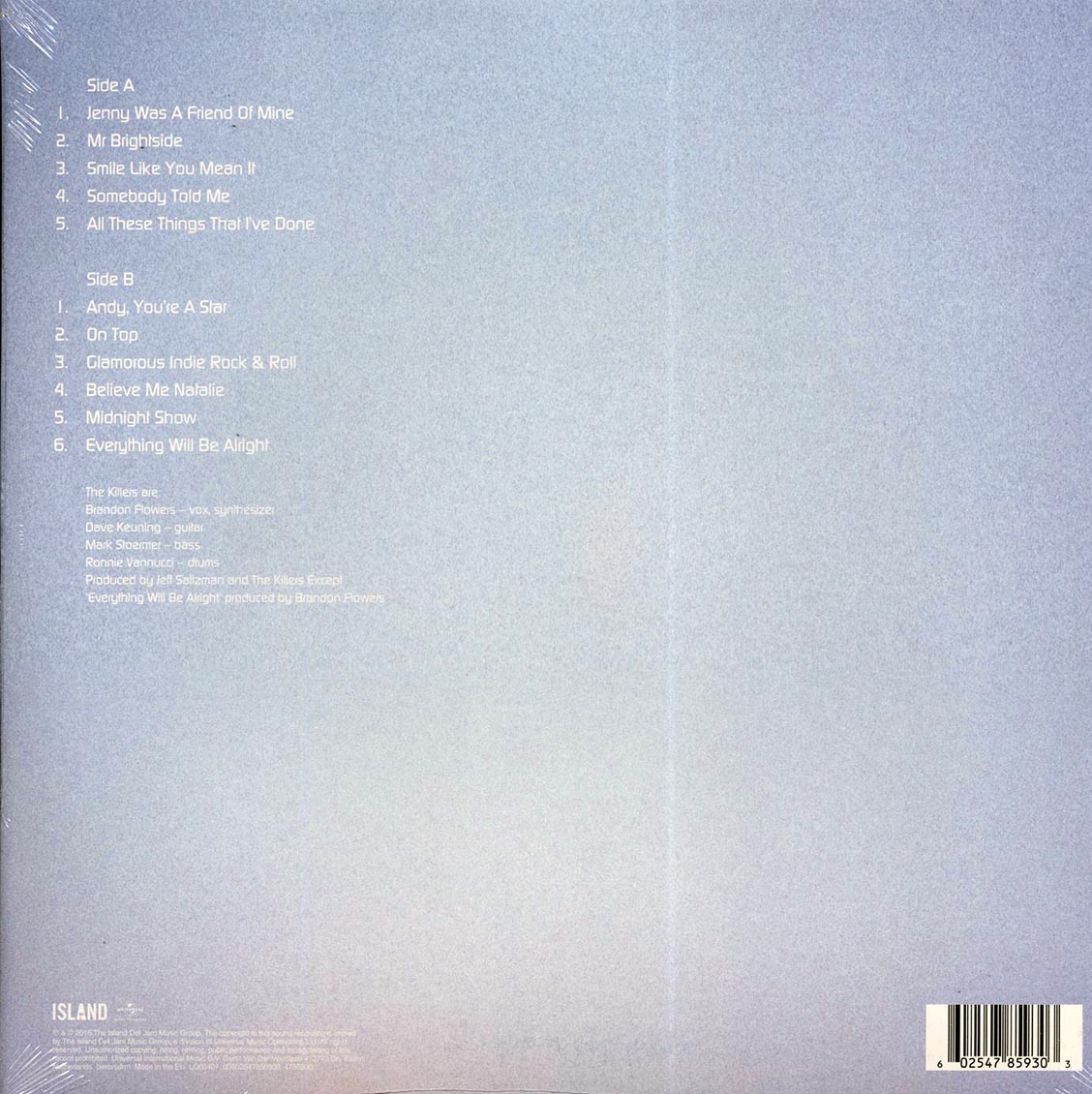 The Killers - Hot Fuss (incl. mp3) (180g)