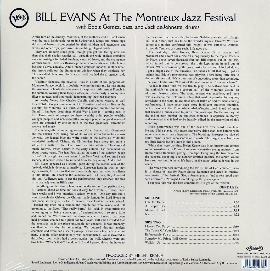 Bill Evans - At The Montreux Jazz Festival (ltd. ed.) (180g)
