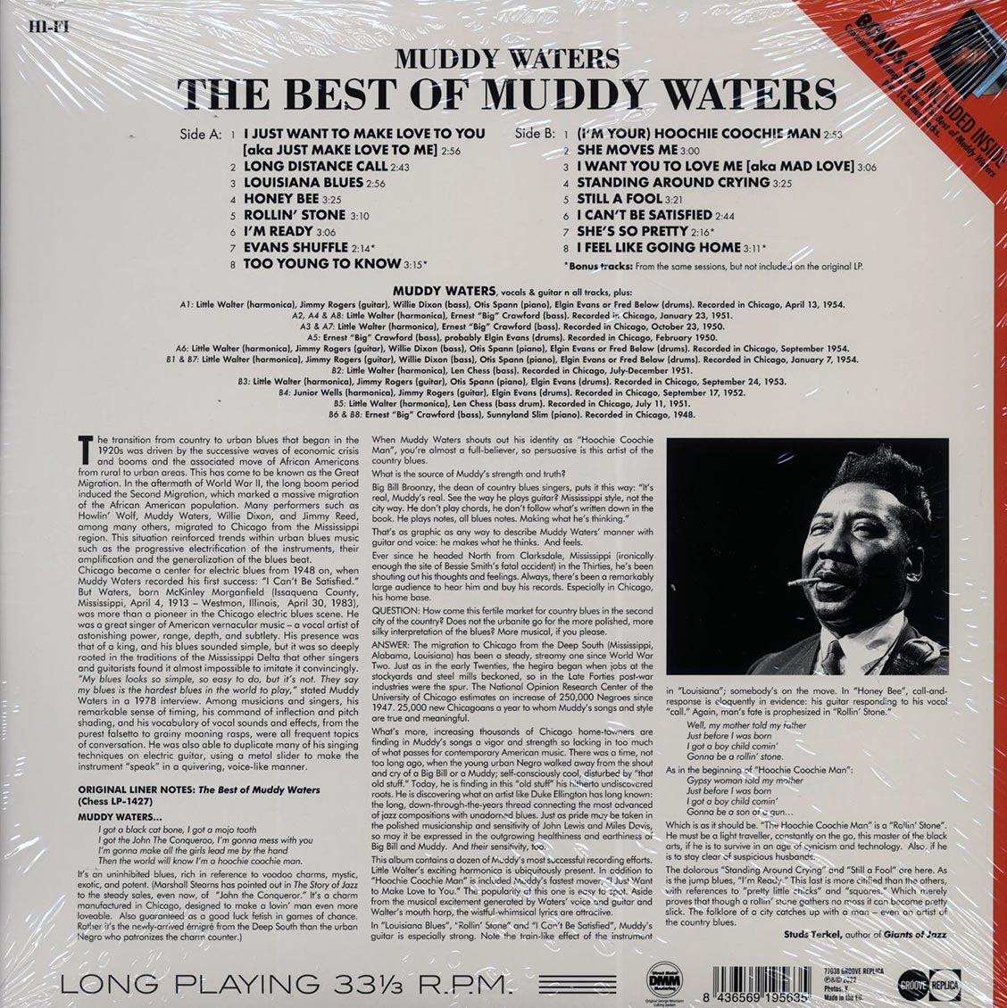 Muddy Waters - The Best Of Muddy Waters (+ 15 bonus tracks) (DMM) (ltd. ed.) (incl. CD)