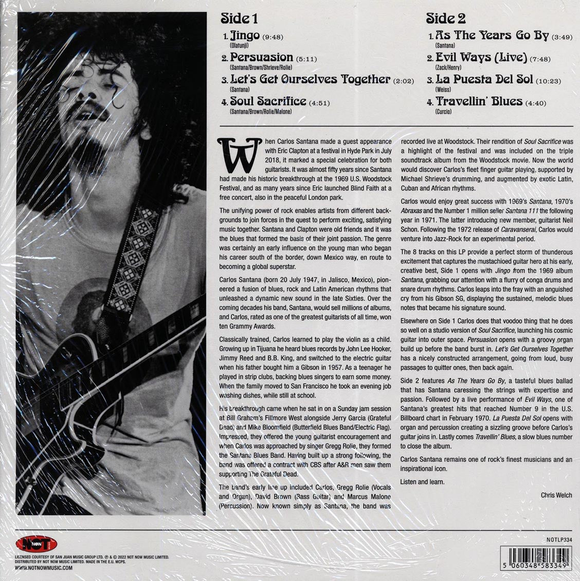 Santana - Evil Ways (180g) (colored vinyl)