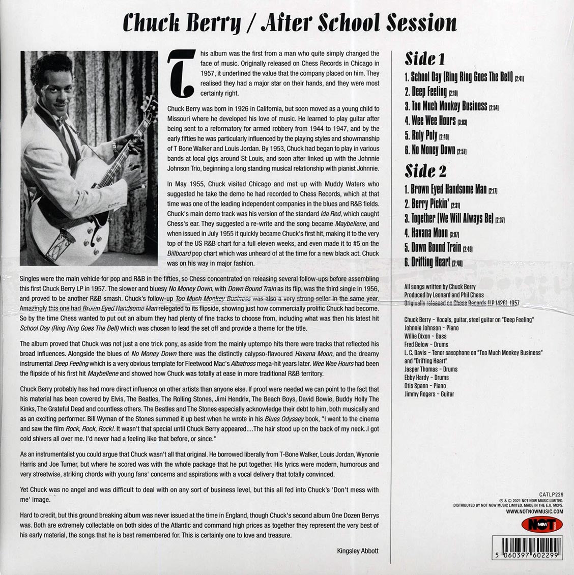 Chuck Berry - After School Session (180g)