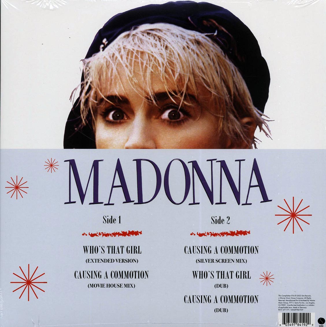 Madonna - Who's That Girl: Super Club Mix (RSD 2022) (ltd. ed.) (red vinyl)
