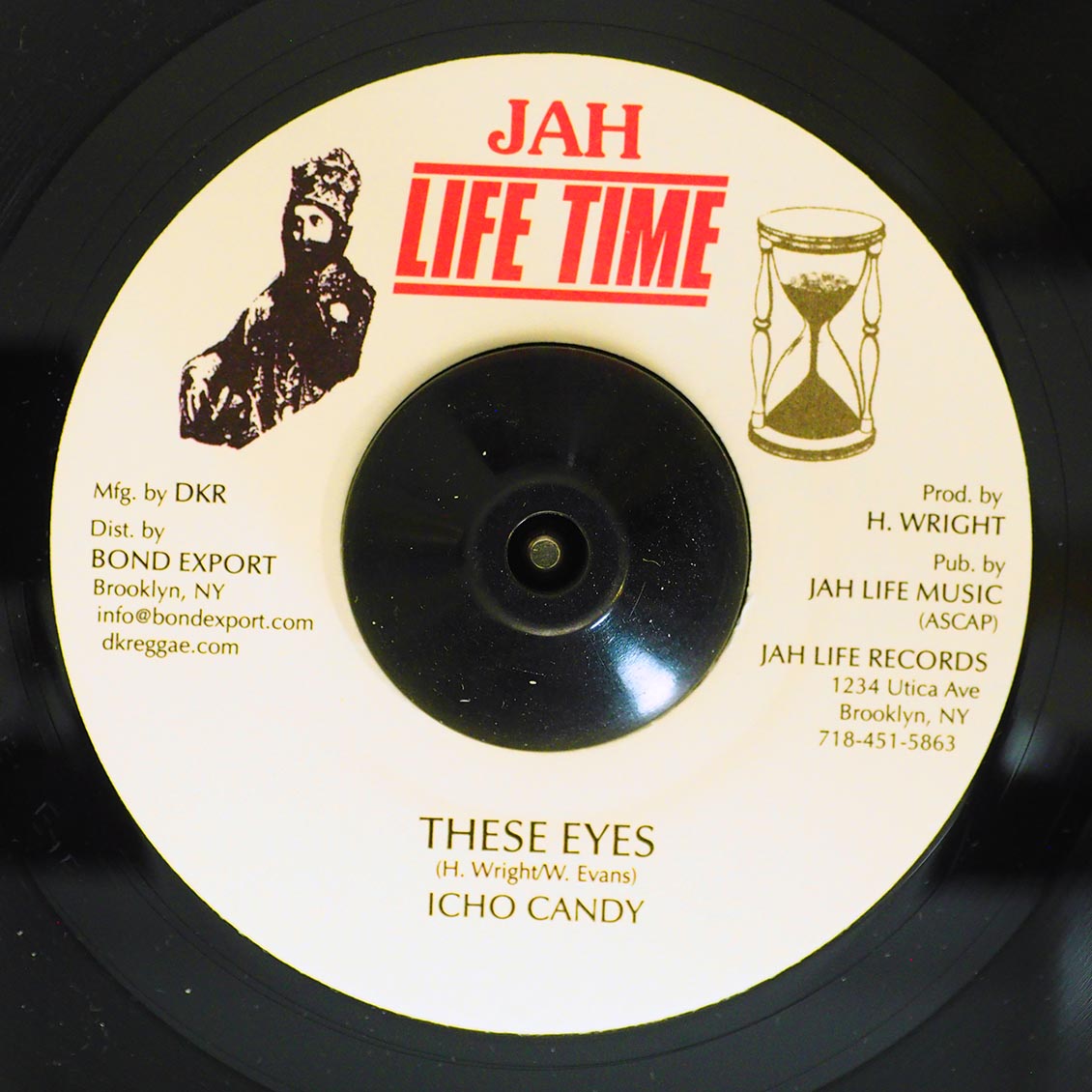 Icho Candy - These Eyes  /  Jah Life - Hold On Dub (rhythm: "Barrington Levy - Hold On Steady")