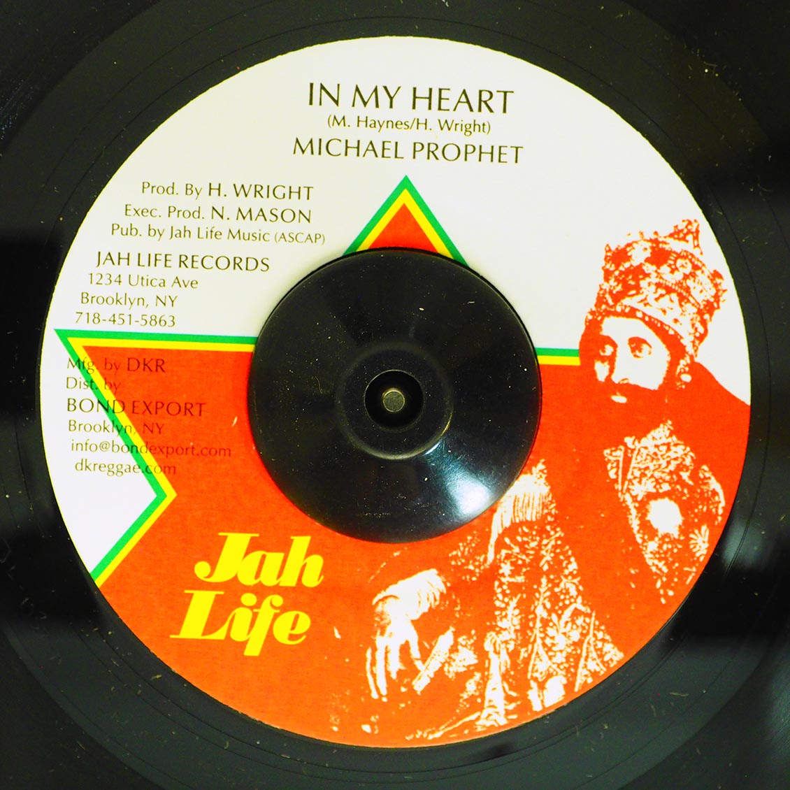Michael Prophet - In My Heart  /  Jah Life - Broad Heart Dub (rhythm: "Broad Back")