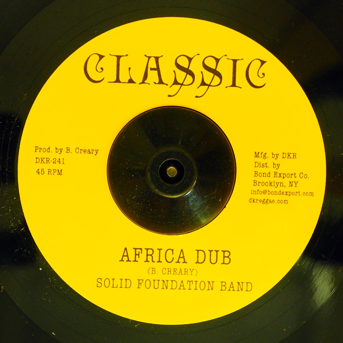 Anthony Creary - Land Called Africa  /  Solid Foundation Band - Africa Dub
