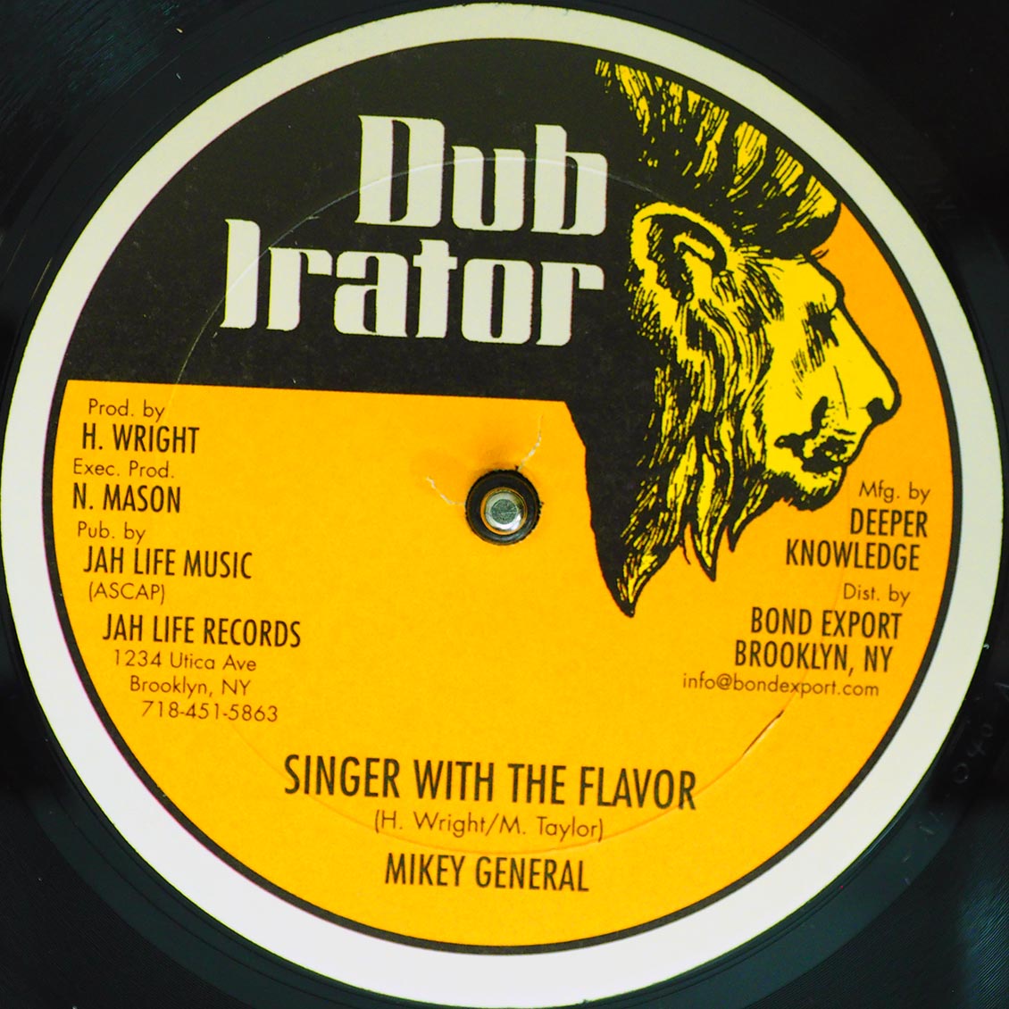 Mikey General - Walker John (Extended Mix)  /  Mikey General - Singer With The Flavor (Extended Mix)
