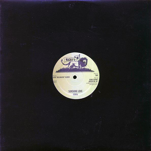 Itopia - Sunshine Love (Extended Mix)  /  Itopia - Keep A Rocking; Itopia - Get Over