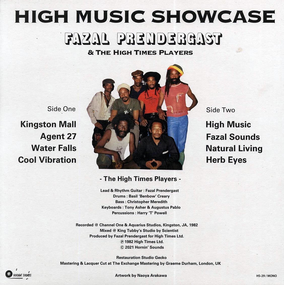 Fazal Prendergast & The High Times Players - High Music Showcase