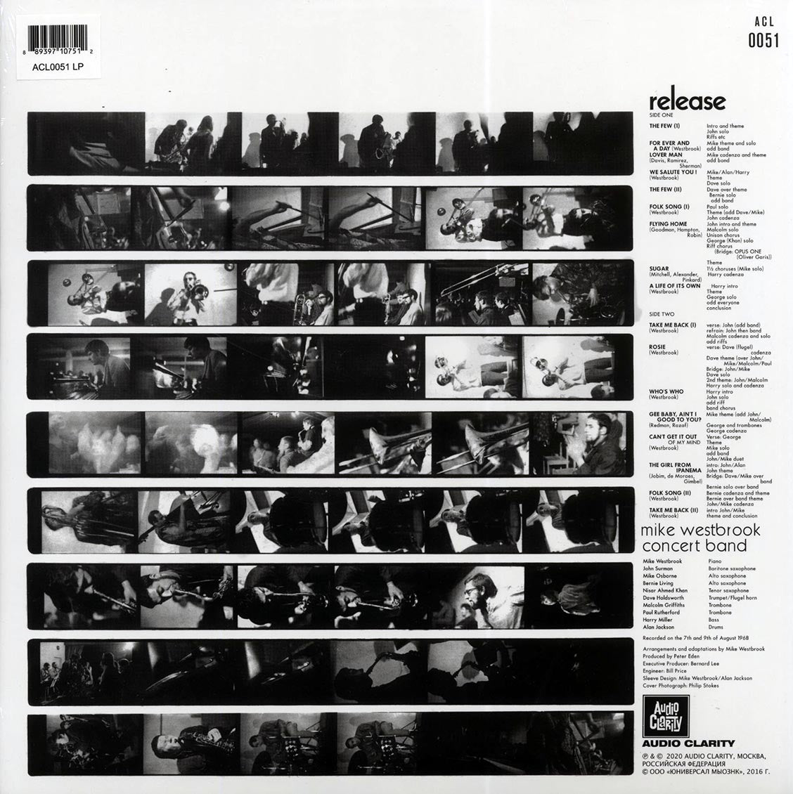 The Mike Westbrook Concert Band - Release (180g)