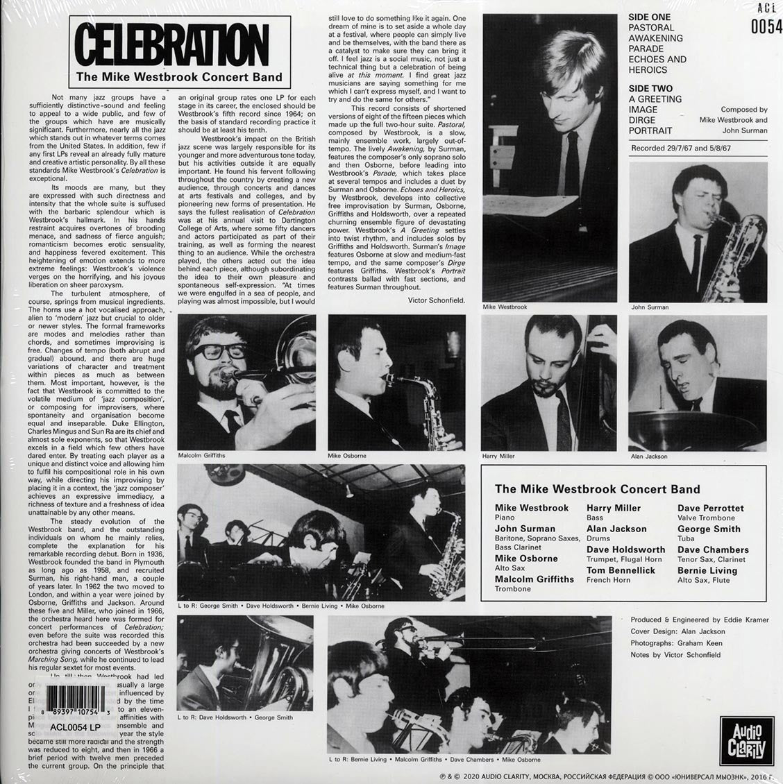The Mike Westbrook Concert Band - Celebration (180g)