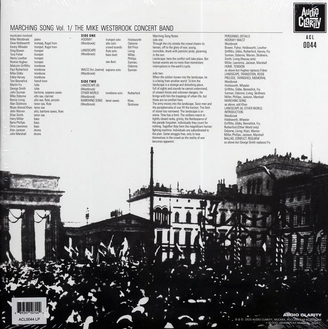 The Mike Westbrook Concert Band - Marching Song Volume 1 (180g)