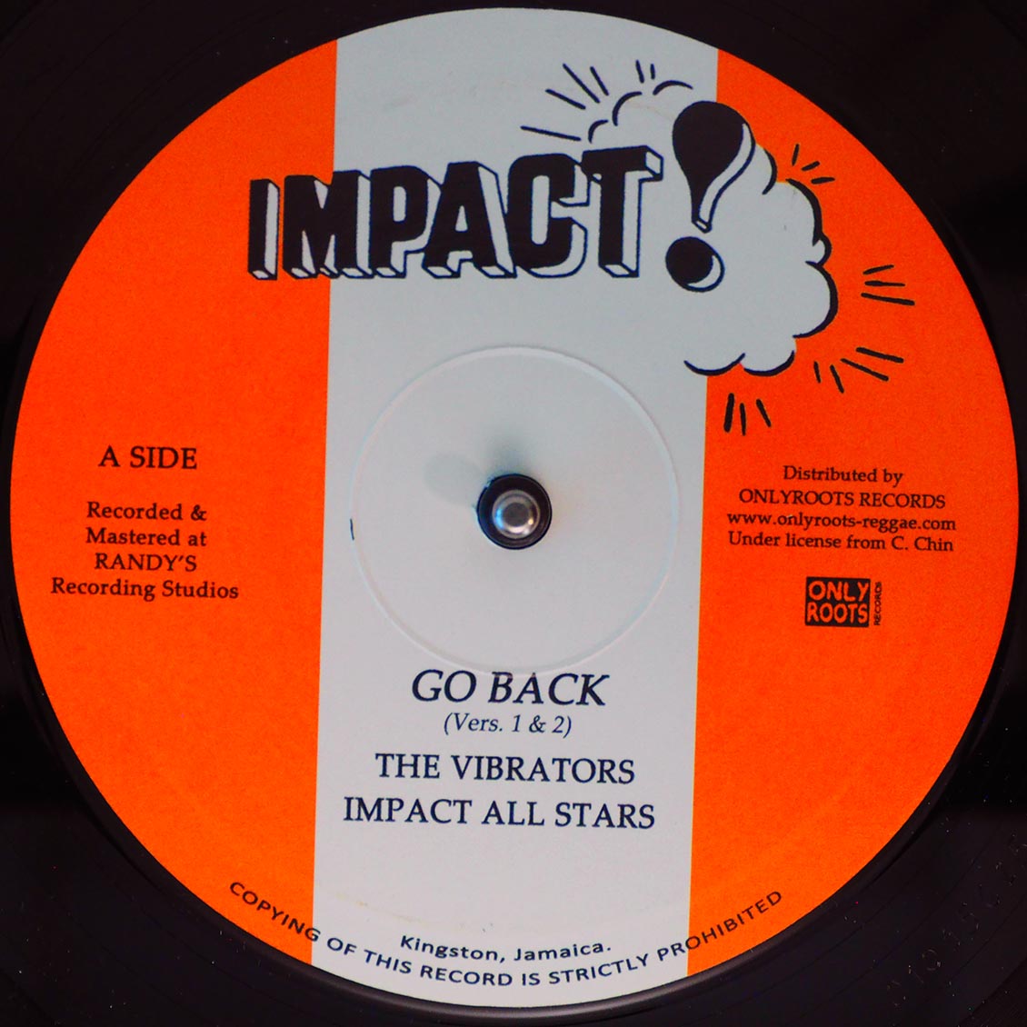 The Vibrators - Go Back Version 1; The Vibrators - Go Back Version 2  /  Impact All Stars - Go Back Version 3; Impact All Stars - Go Back Version 4