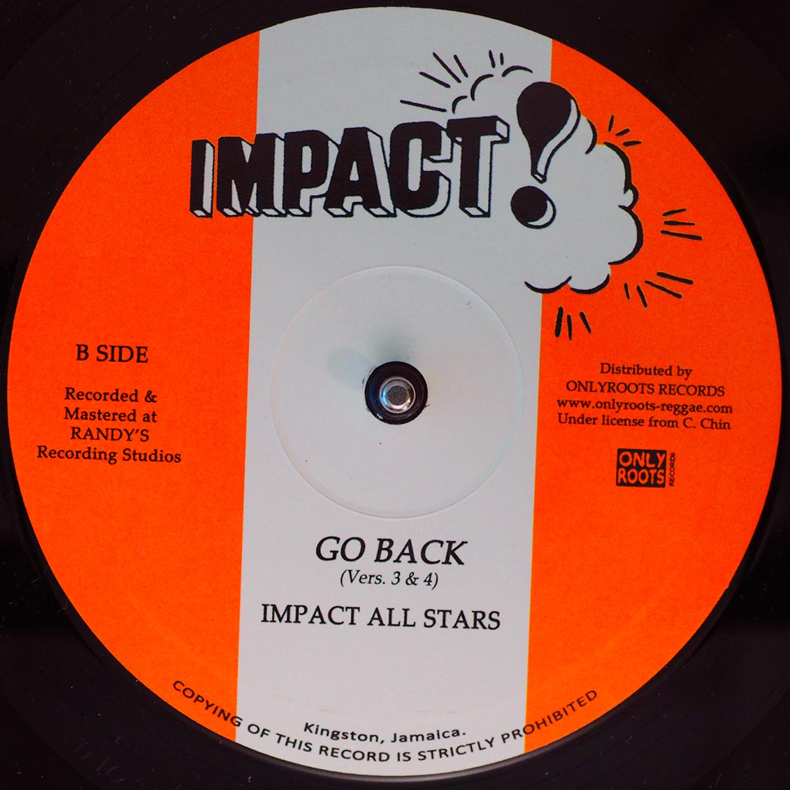 The Vibrators - Go Back Version 1; The Vibrators - Go Back Version 2  /  Impact All Stars - Go Back Version 3; Impact All Stars - Go Back Version 4