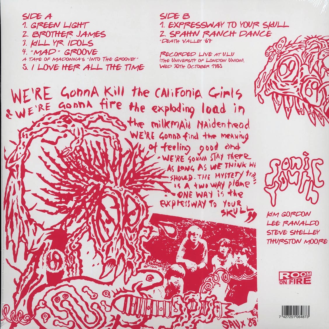 Sonic Youth - Walls Have Ears