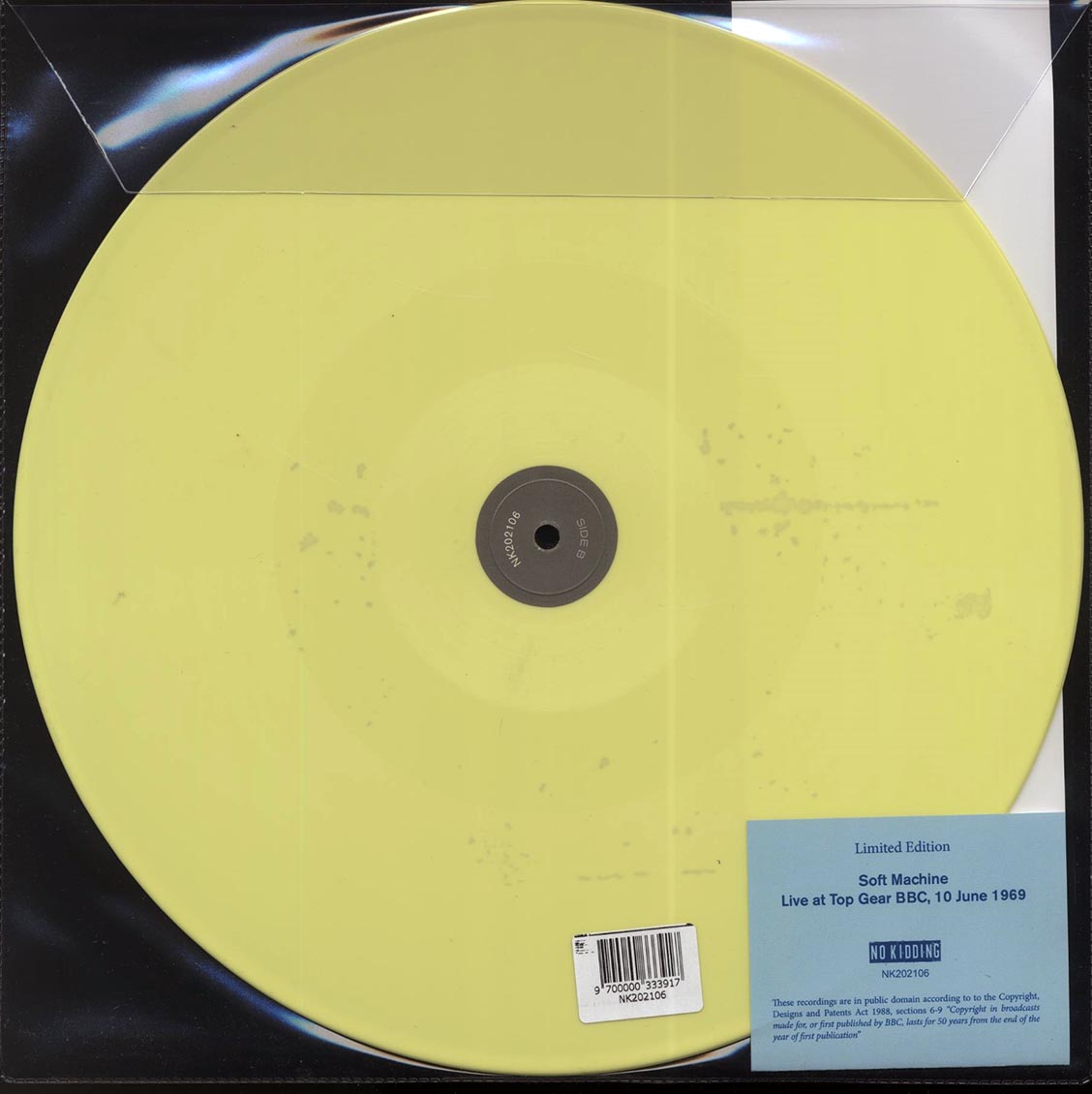 Soft Machine - Live At Top Gear BBC, 10 June 1969 (ltd. ed.) (yellow vinyl)