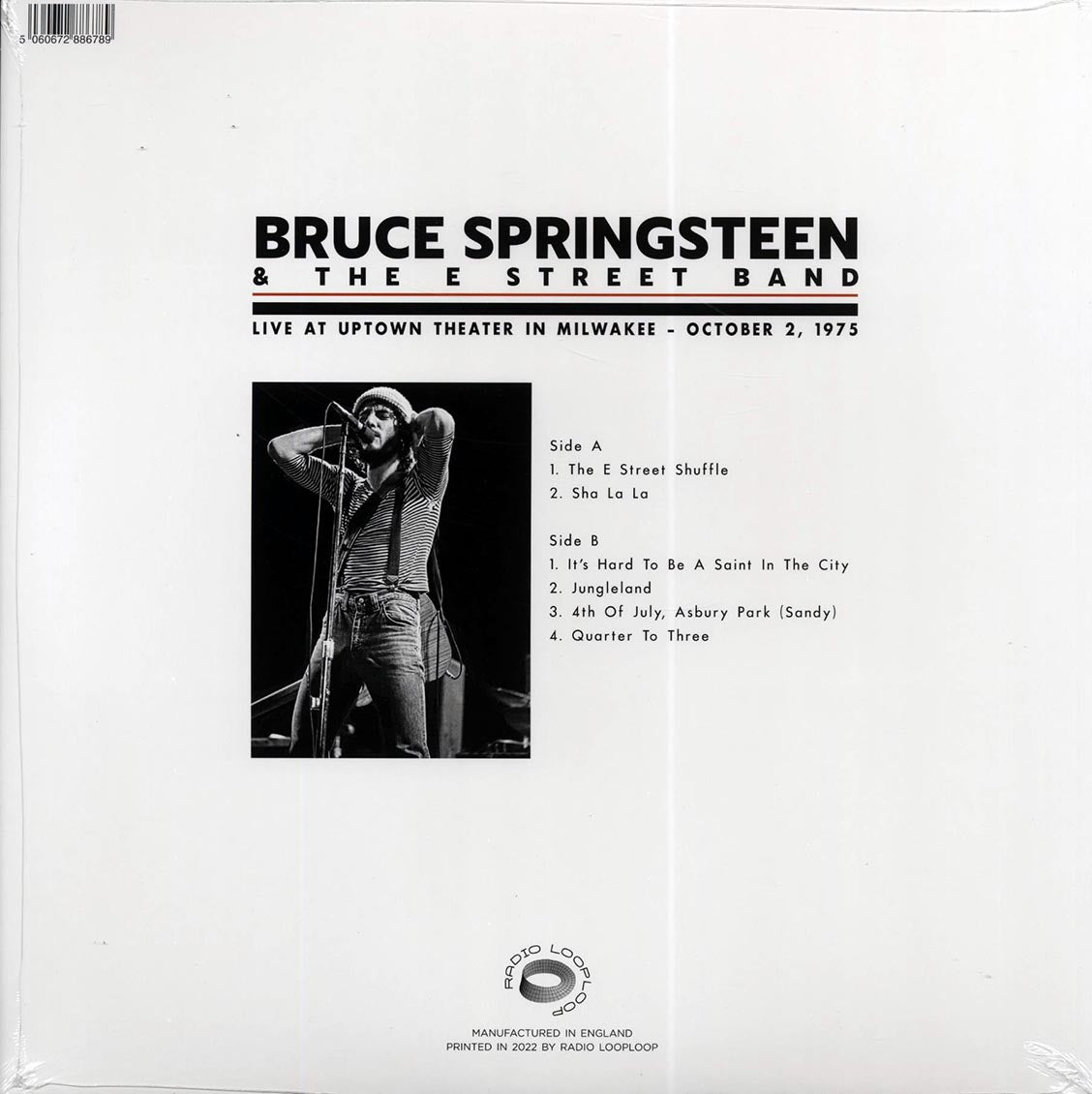 Bruce Springsteen & The E Street Band - Live At Uptown Theater In Milwaukee, October 2, 1975