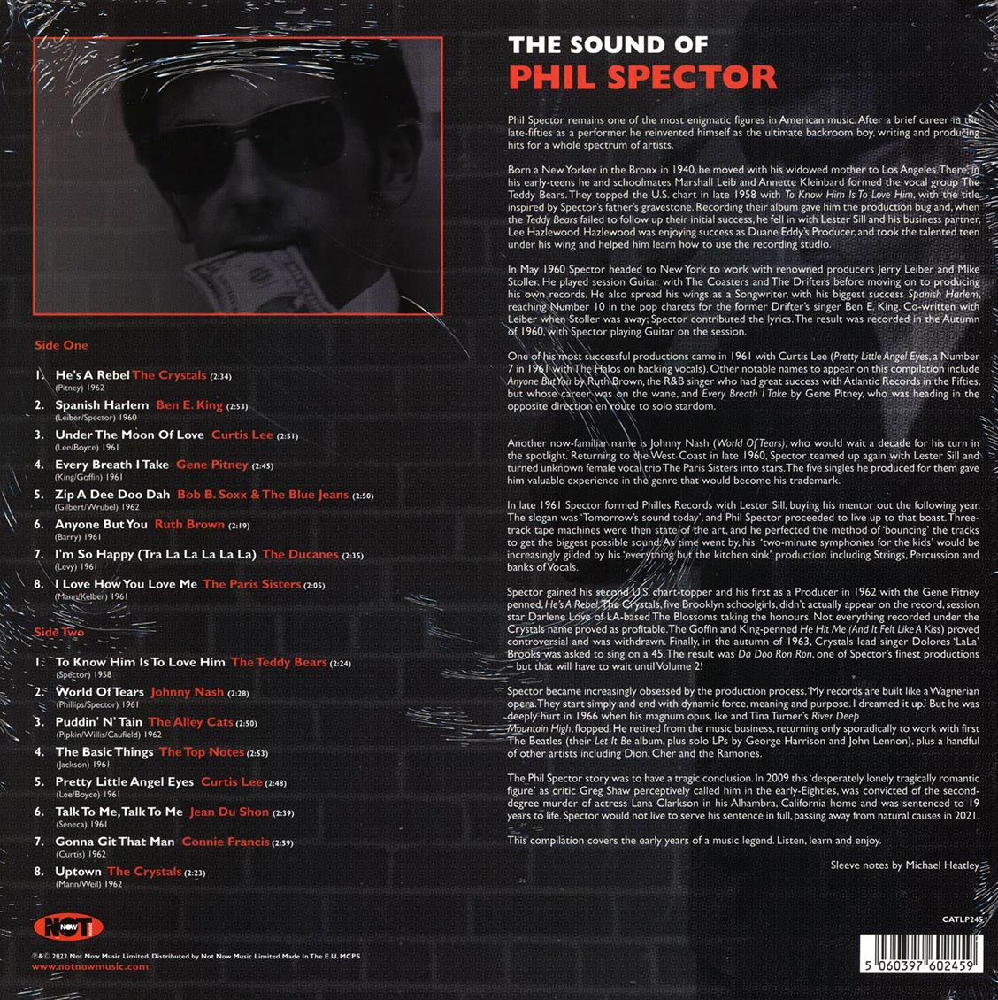 The Paris Sisters, Ben E King, Gene Pitney, Connie Francis, Etc. - The Sound Of Phil Spector (180g)