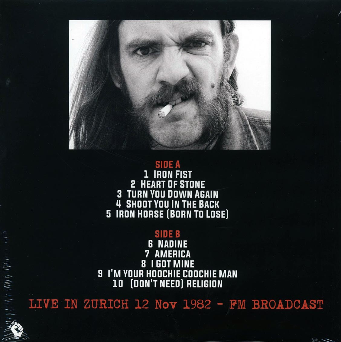 Motorhead - No Sleep In Switzerland: Live In Zurich 12 Nov 1982 FM Broadcast
