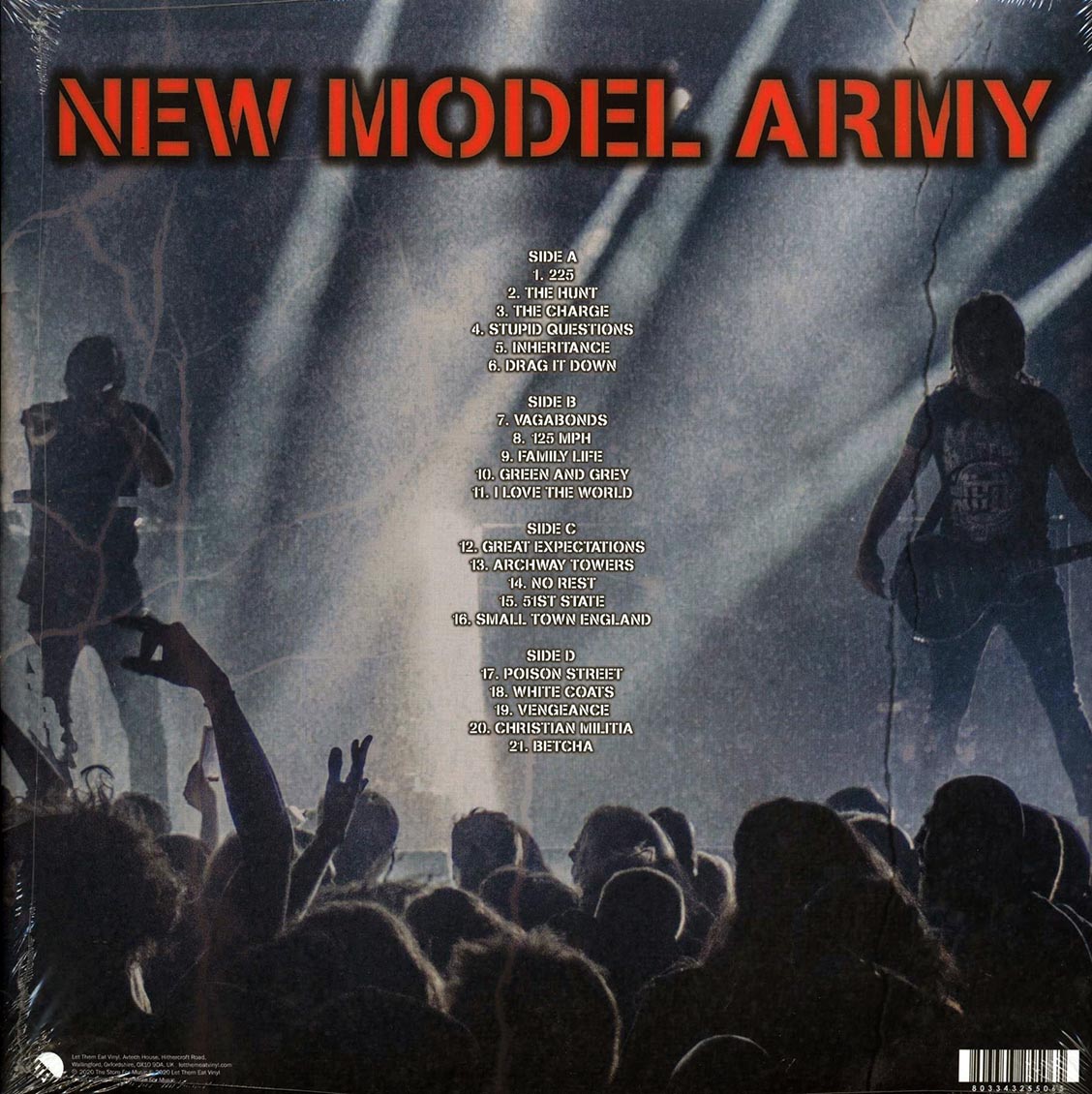 New Model Army - Live At Rock City Nottingham 28th February 1989 (ltd. ed.) (2xLP) (red vinyl)