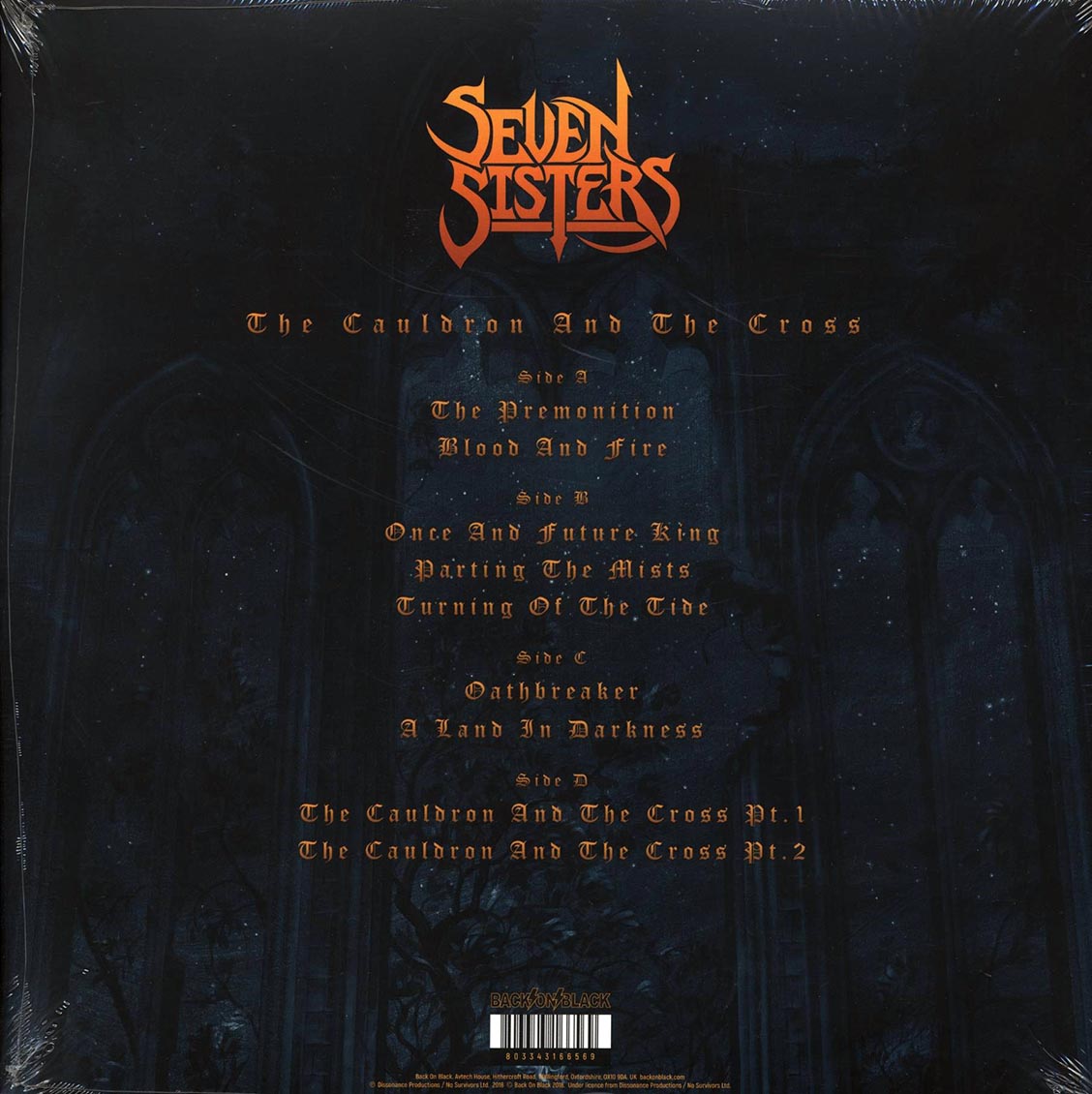 Seven Sisters - The Cauldron And The Cross (2xLP)