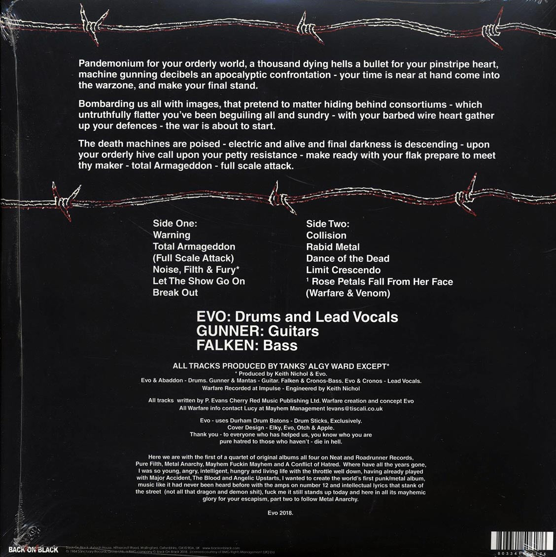Warfare - Pure Filth (ltd. ed.) (grey vinyl)