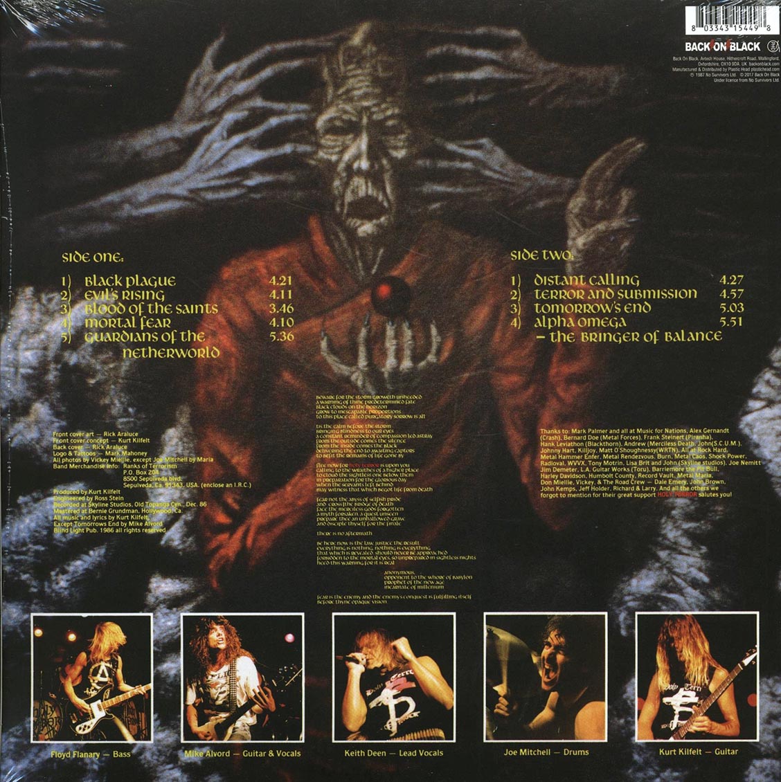 Holy Terror - Terror And Submission (ltd. ed.) (splatter vinyl)