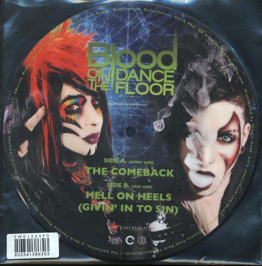 Blood On The Dance Floor - The Comeback  /  Blood On The Dance Floor - Hell On Heels (Givin' In To Sin) (ltd. ed.) (picture disc)