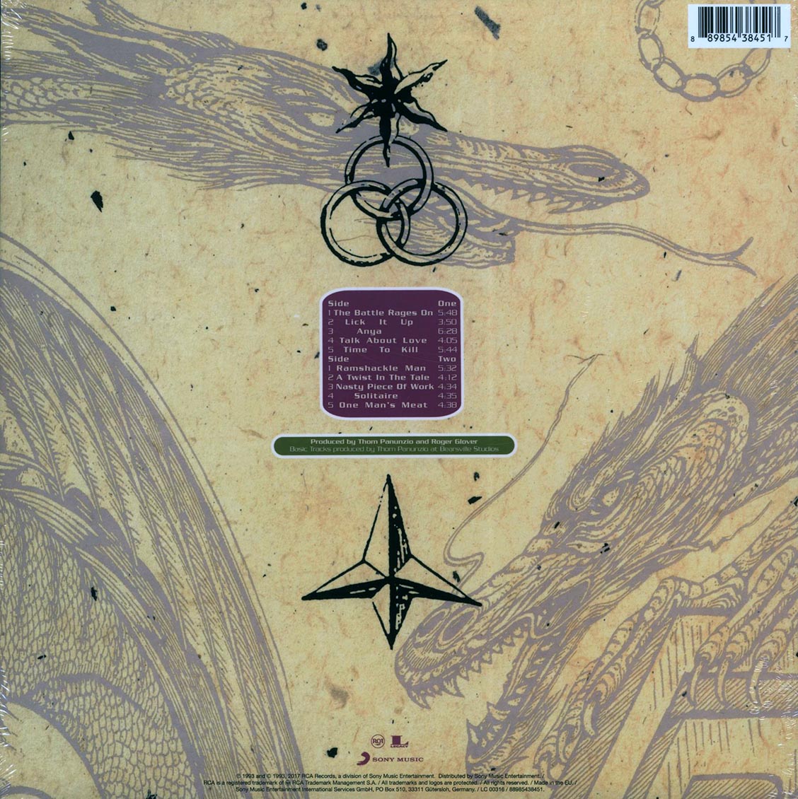Deep Purple - The Battle Rages On (incl. mp3) (180g) (remastered)