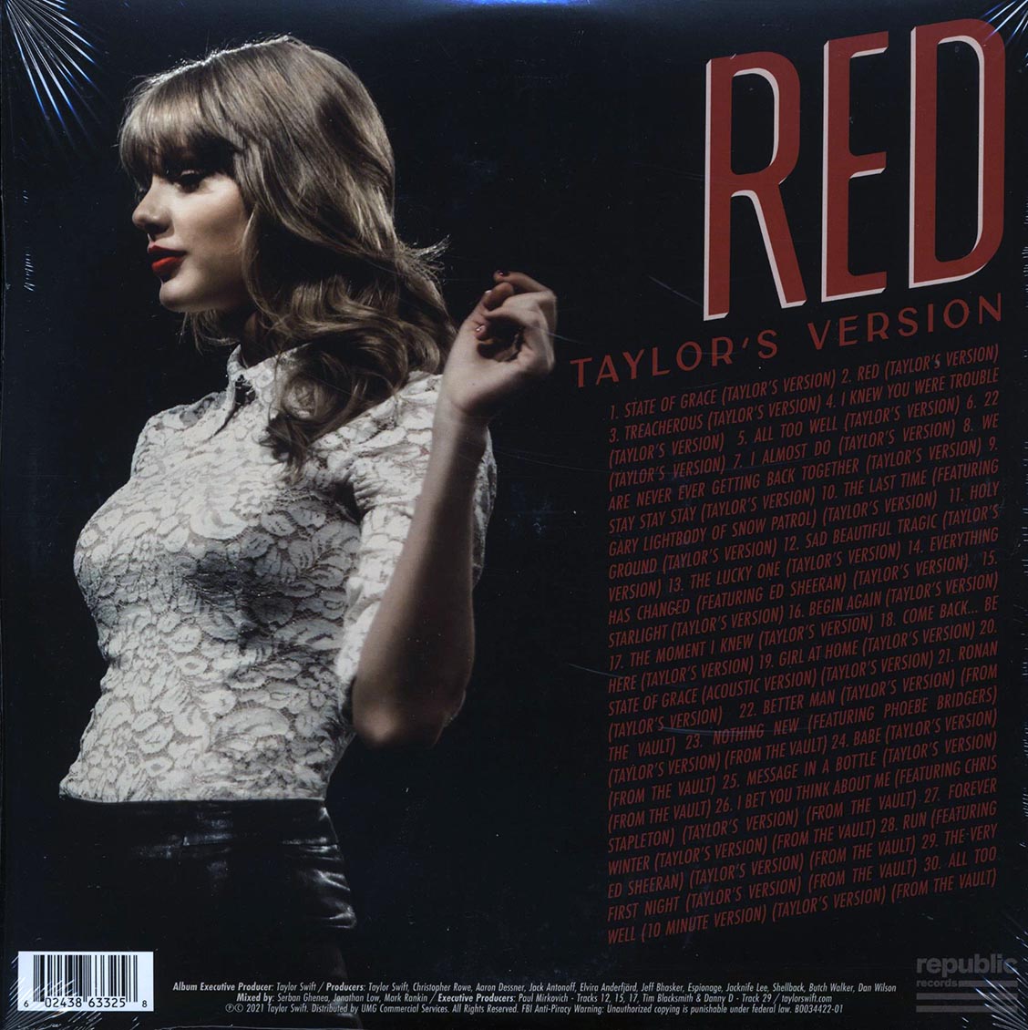 Taylor Swift - Red (Taylor's Version) (4xLP) (incl. slipmat)