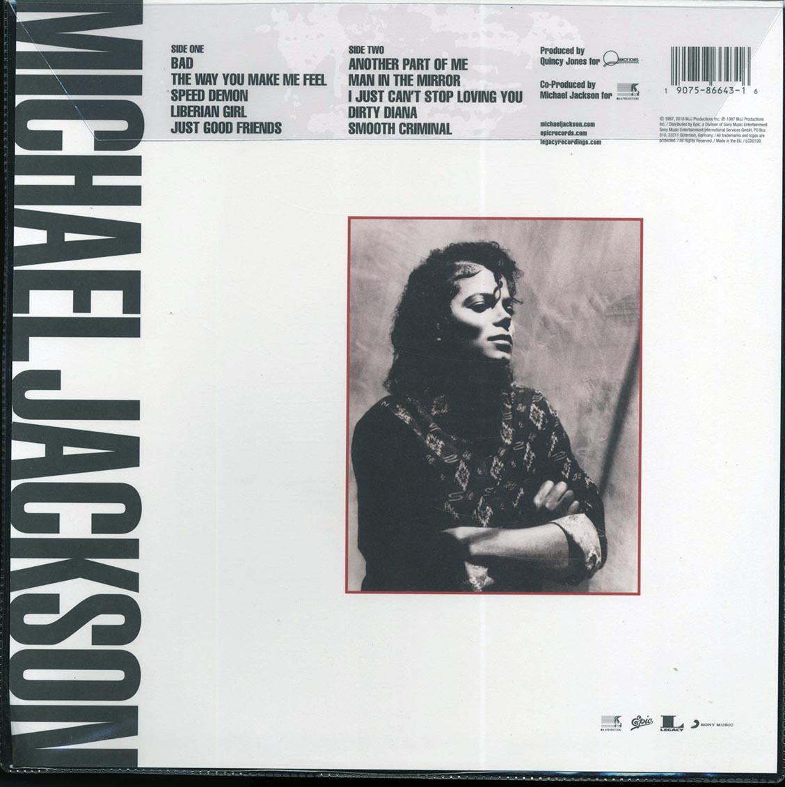 Michael Jackson - Bad (picture disc)
