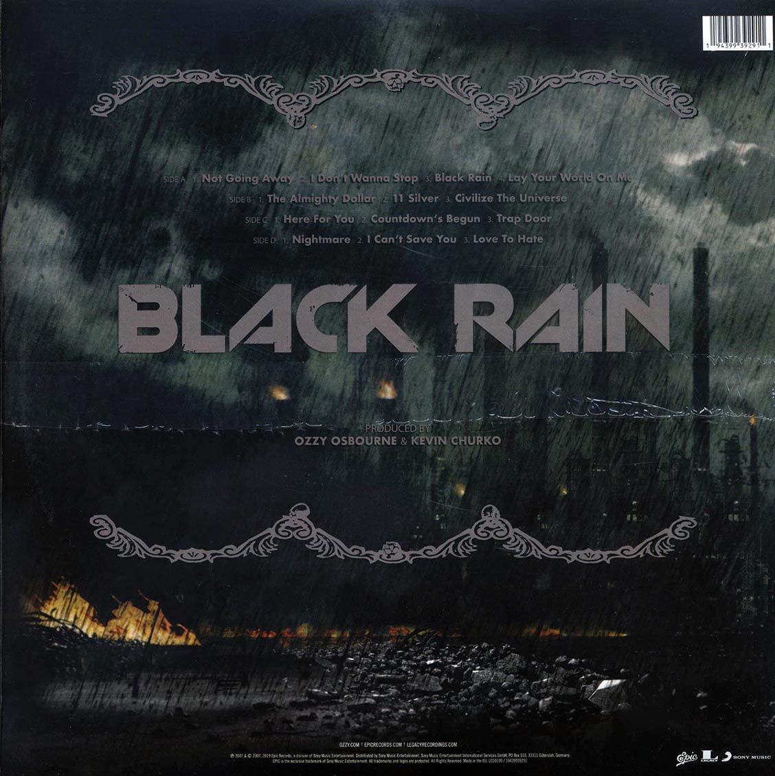 Ozzy Osbourne - Black Rain (2xLP)