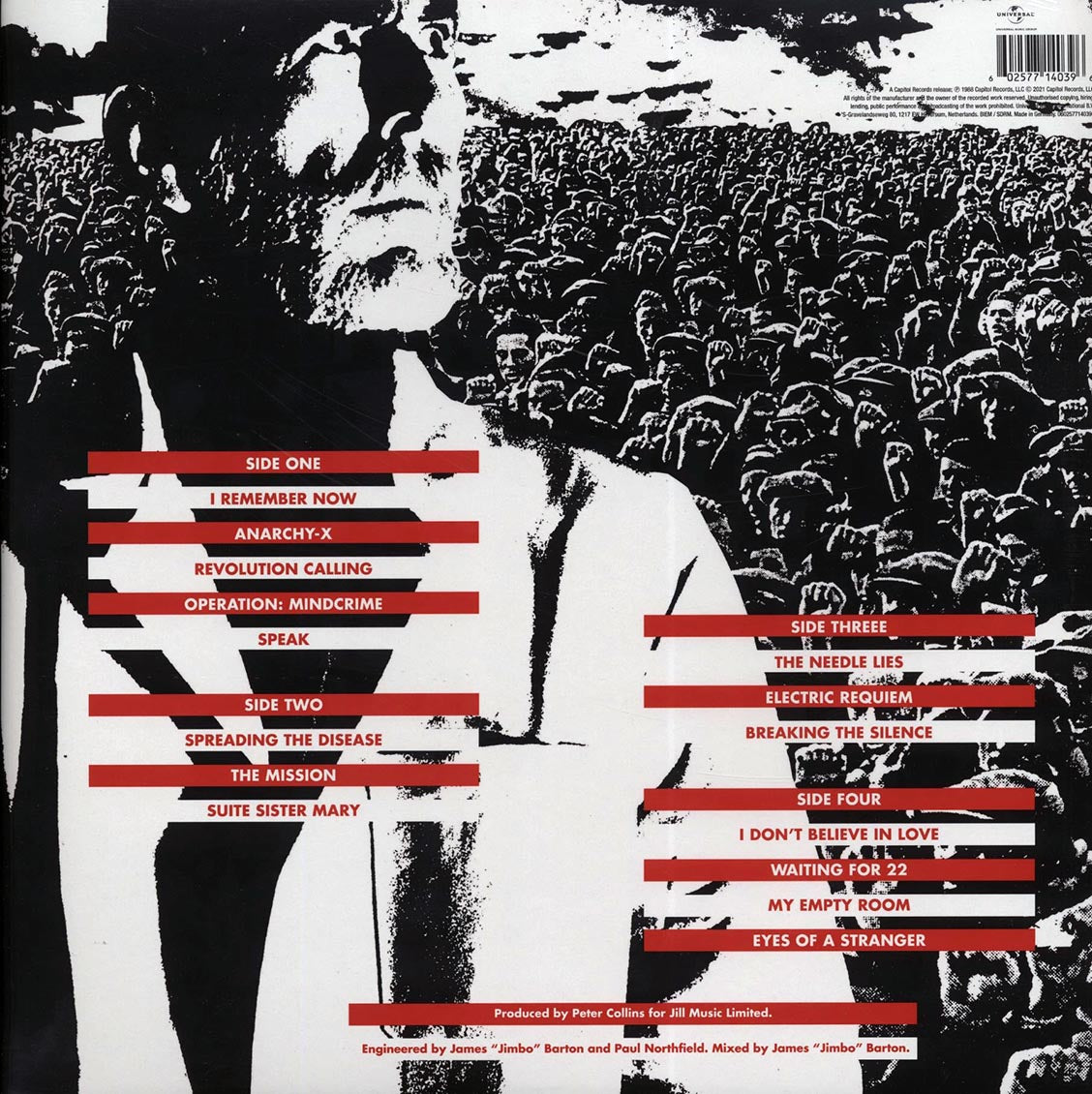 Queensryche - Operation: Mindcrime (2xLP)